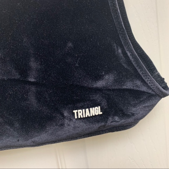 Triangl Black Velvet Bikini Set - Picture 5 of 10